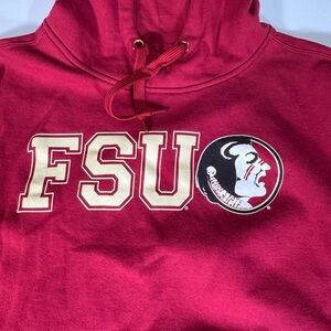 Champs Red Hoodie with FSU Logo
